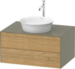 Duravit Waschtischunterschrank White Tulip in White, wandhängend, B/T: 80 x 55 cm - Bild 1