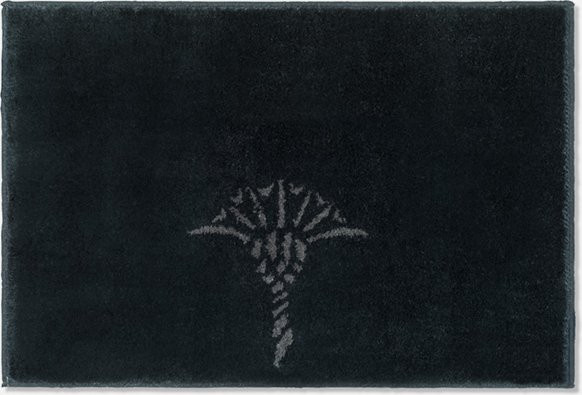 Badteppich JOOP! CORNFLOWER in Schwarz, B/T: 60 x 90 cm - Bild 1