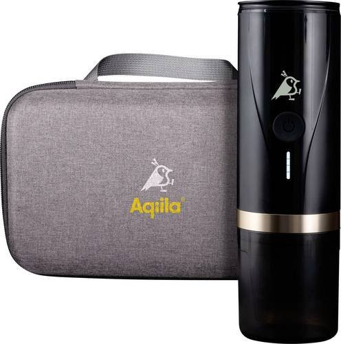 Aqiila Coffeebird Tragbare Espresso Maschine für Nespresso Original Kapseln, Schwarz, Reise-Modell zum Mitnehmen - Bild 1