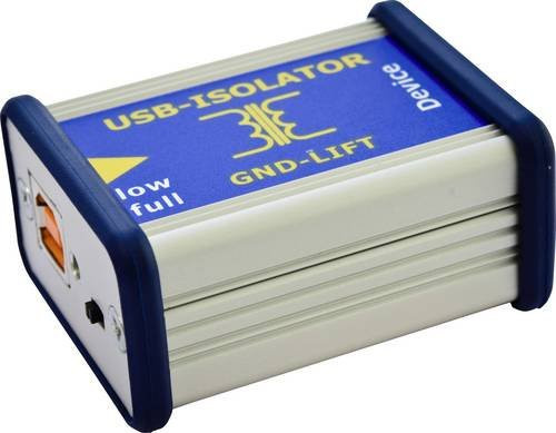 CESYS C028149 USB Isolator mit USB 2.0 Buchse A und USB 2.0 Buchse B in Weiß - Bild 1