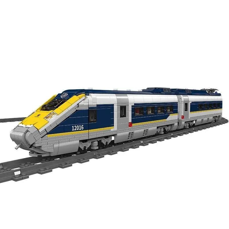 Linyi toy Eurostar Zug Bausatz farbenfroh - Bild 2