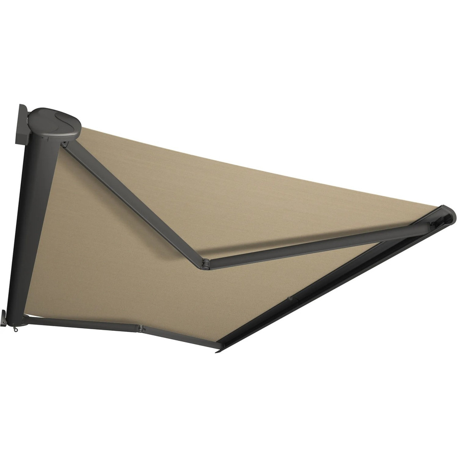 Kassettenmarkise Markisen Spettmann Perform mit Handkurbel, Gestell Anthrazit, Tuch Beigebraun, B: 350 cm, T: 250 cm - Bild 2