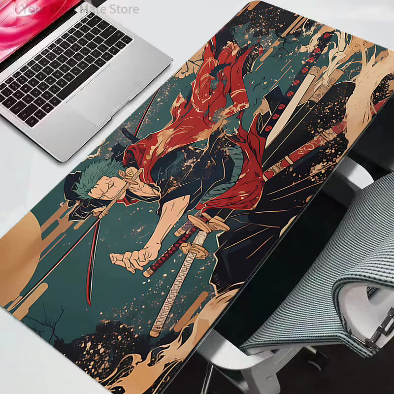 Varmilo One Piece Anime Mauspad Multicolor Gaming-Schreibtischunterlage für PC und Tastatur - Bild 1