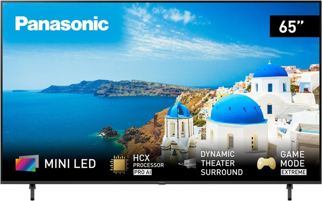 Panasonic TX-65MXW954 Mini LED Smart-TV in Black Metal Hairline, 65 Zoll 4K Ultra HD, 120 Hz, Sprachsteuerung - Bild 1