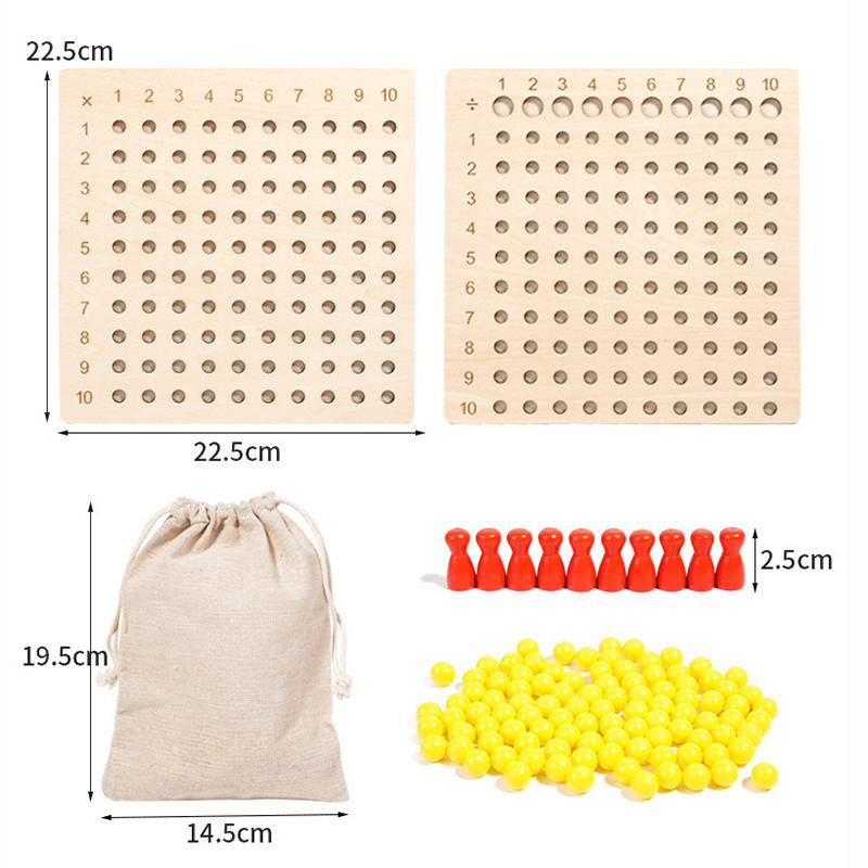 Linyi toy Montessori Mathematik Lehrmittel Multiplikation Brettspiel - Bild 2