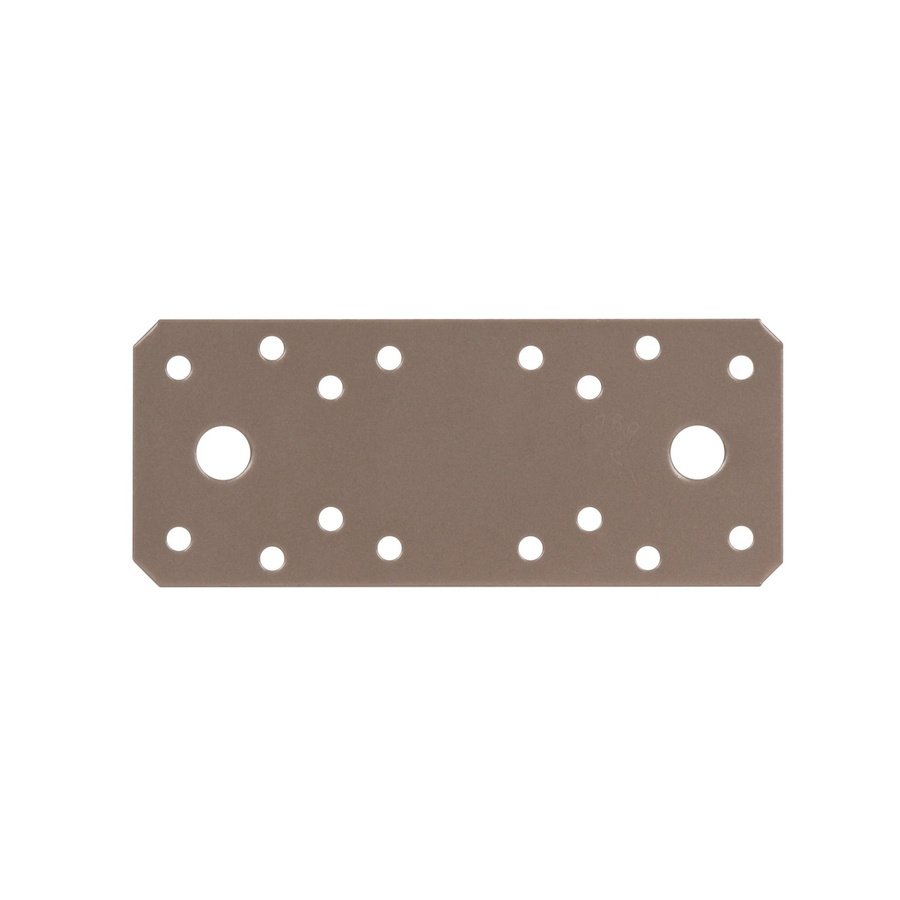GAH Alberts Duravis Flachverbinder aus Stahl in Perlbeige, Duplexbeschichtet, B/H/T: 13,3 x 5,5 x 0,25 cm - Bild 2