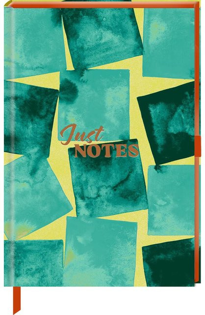 Notizbuch Just Notes CUBES DIN A5 in Multicolour - Bild 1