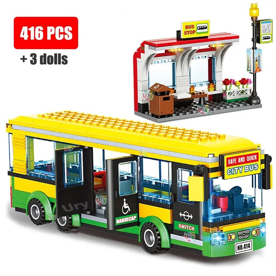Linyi toy Stadt Bus Doppelraum Einrichtung ab 14 Jahren - Bild 2
