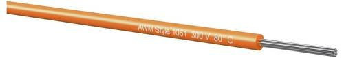 Kabeltronik Schaltlitze 1 x 0,34 mm² Orange 500 m - Bild 1