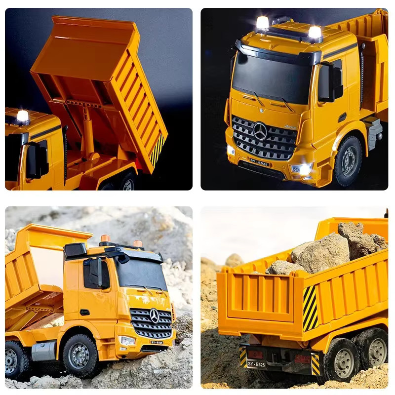 Doppel E E525 RC Muldenkipper, Spielzeug Auto, 1:20, mit Licht und Sound - Bild 5