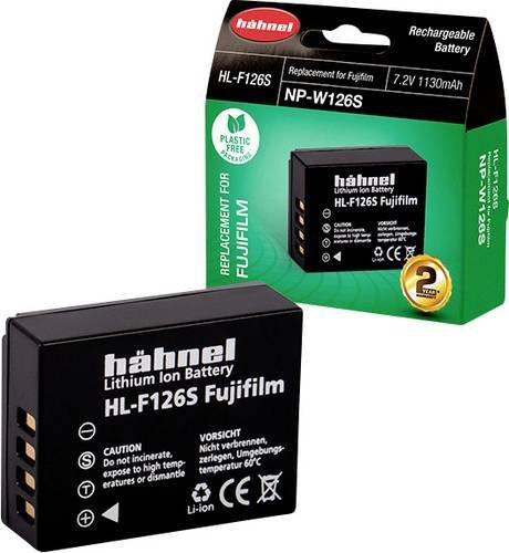 Hähnel Fototechnik HL-F126S Kamera-Akku NP-F126S, 7.2V, 1130 mAh, Schwarz - Bild 1