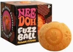 NeeDoh Fuzz Ball Blumenstil, Knetball, Samtige Textur, ab 14 Jahren - Bild 1