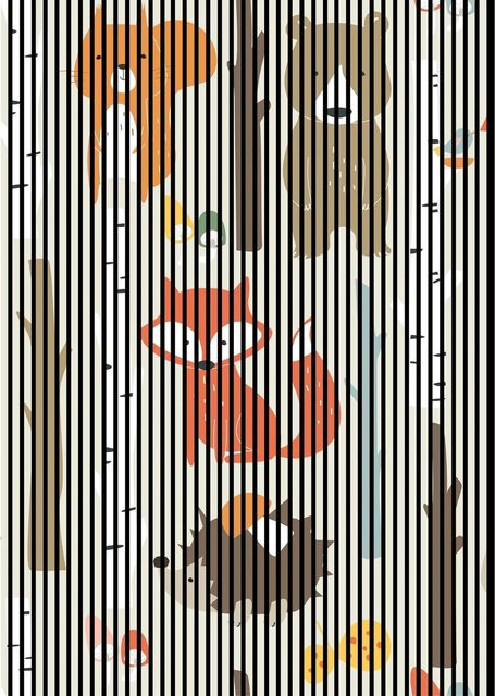 FN Acustico Akustikplatte Foxi in Bunt aus PET und MDF, H x B x T: 2.400 x 1.693 x 19 mm - Bild 1