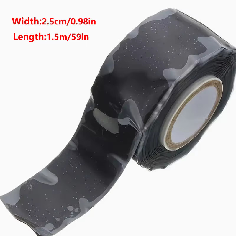 Wasserdichtes Klebeband zur Reparatur von undichten Rohren, Cloth Duct Sealing Tape in Grün oder Schwarz - Bild 5