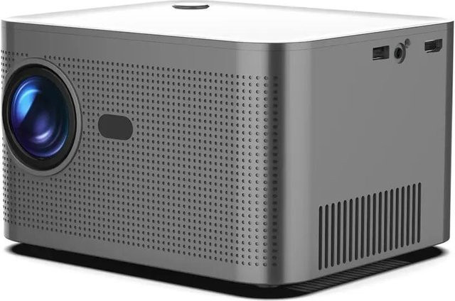 Magcubic Heimkino-Projektor mit Android 11, 580 ANSI Lumen, Full HD 1080p, 4K Unterstützung, Wifi6, Bluetooth 5.0 und elektronischem Fokus in Grau - Bild 1