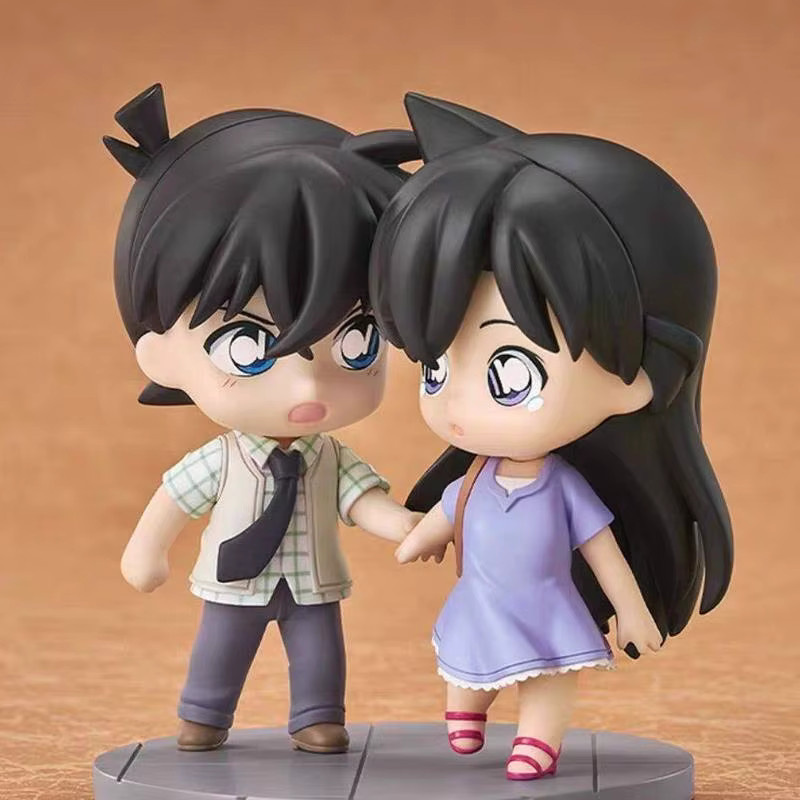 Bandai Detective Conan Chibi Shinichi Kudo Ran Mouri Nendoroid, Bewegliche Figur, ab 18 Jahren - Bild 3