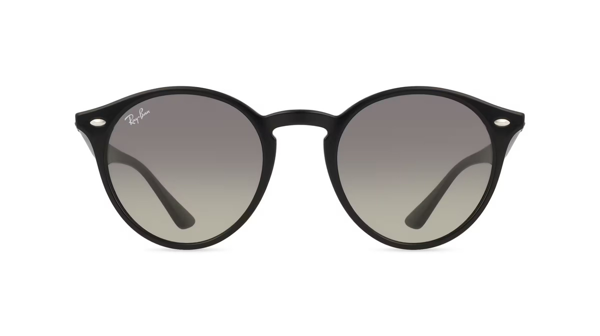 Ray-Ban RB2180 Sonnenbrille Vollrand, Rund, Kunststoff, Schwarz, Unisex - Bild 1