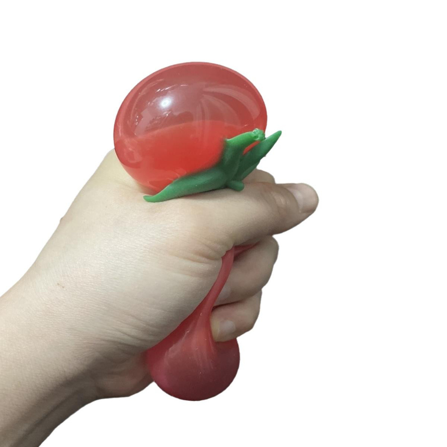 Linyi toy Tomate Squishy Stressball weich Fidget Sensorisch - Bild 2