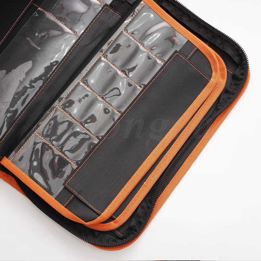 Wilongda 2 in 1 Lishi Werkzeugtasche für 50-teilige Sets, Schwarz, B/T/H: 28,5 x 18,5 x 7,0 cm - Bild 4