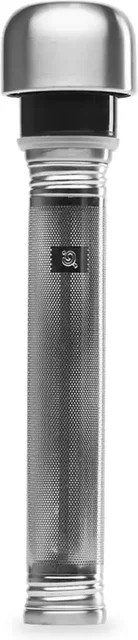 Qwetch Infuserverschluss aus Edelstahl und Silikon in Silber mit Mesh-Sieb - Bild 1