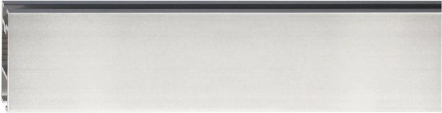 Mydeco Gardinenstange für Gleiter in Edelstahl-Optik, Farbe: Silber, Länge: 260 cm, Durchmesser: 3,2 cm x 1,1 cm - Bild 1
