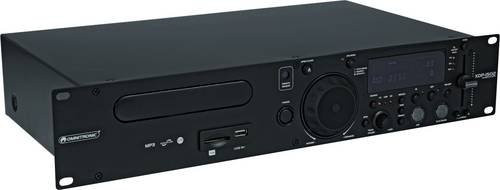 Omnitronic XDP-1502 DJ Single CD MP3 Player in Schwarz mit USB-C Anschluss - Bild 1