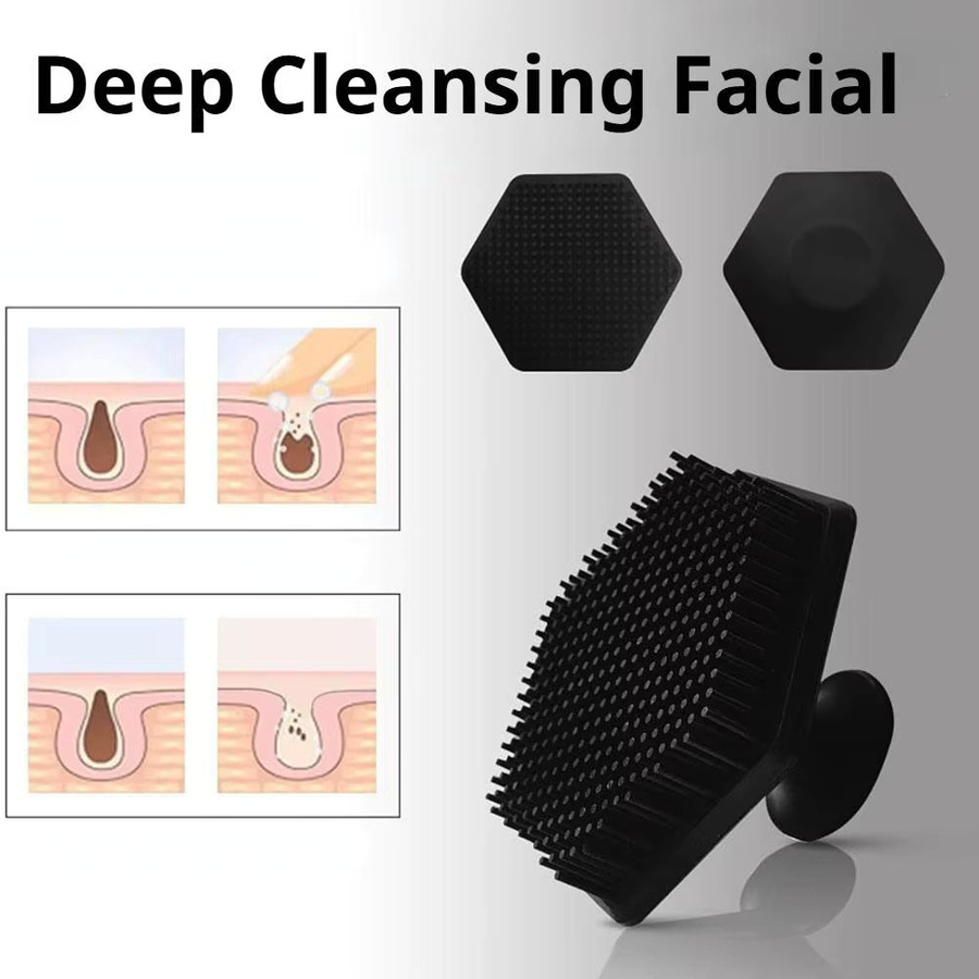 jaysuing Silikon-Gesichtsreinigungsbürste, Unisex - Bild 5