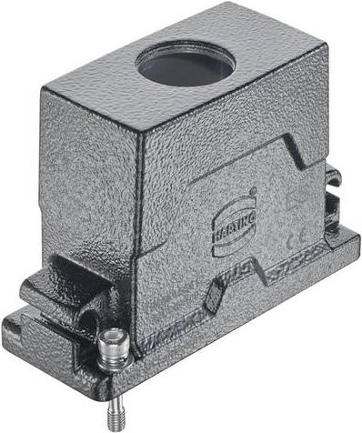 HARTING Tüllengehäuse 19 40 516 0413 19405160413 aus Edelstahl in Grau - Bild 1