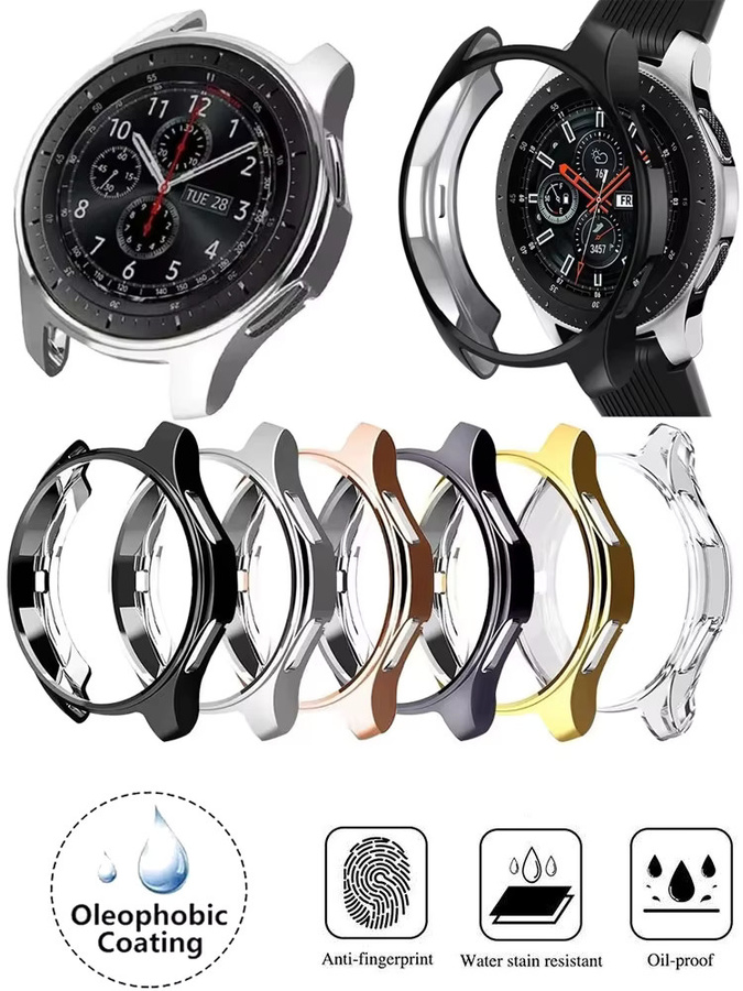 Samsung Schutzhülle für Galaxy Gear S3 Frontier, Kunststoff, Silber - Bild 6