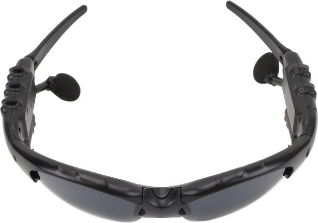 ZuiyouSports1 Smarte Sport-Sonnenbrille mit polarisierten Gläsern und Stereo HD-Kopfhörern in Schwarz - Bild 1