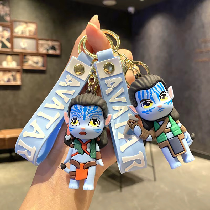 Potdemiel Schlüsselanhänger, Anime Avatar, Silikon, Kinder - Bild 2
