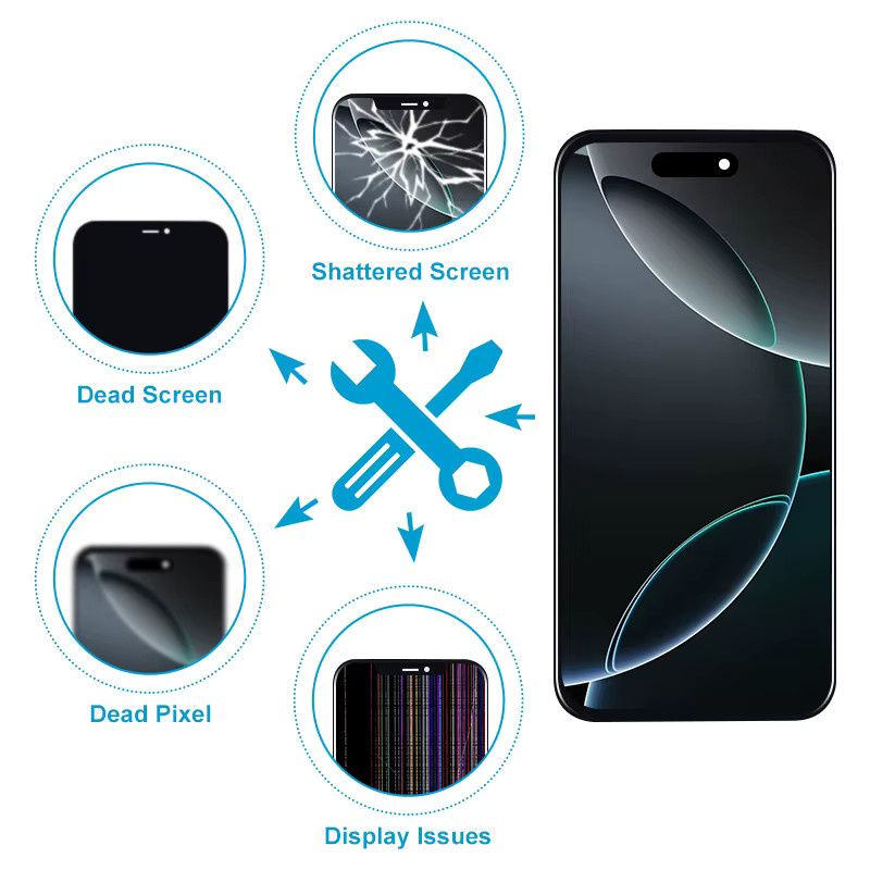 INCELL LCD-Display mit 3D-Touch für Apple iPhone Modelle in Schwarz - Bild 3
