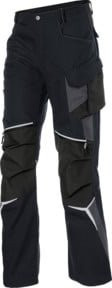 Kübler Arbeitshose BODYFORCE PRO PSA 2 in Schwarz/Anthrazit mit Cordura und Kniepolstertaschen, Form 2125, Größe 110 - Bild 1