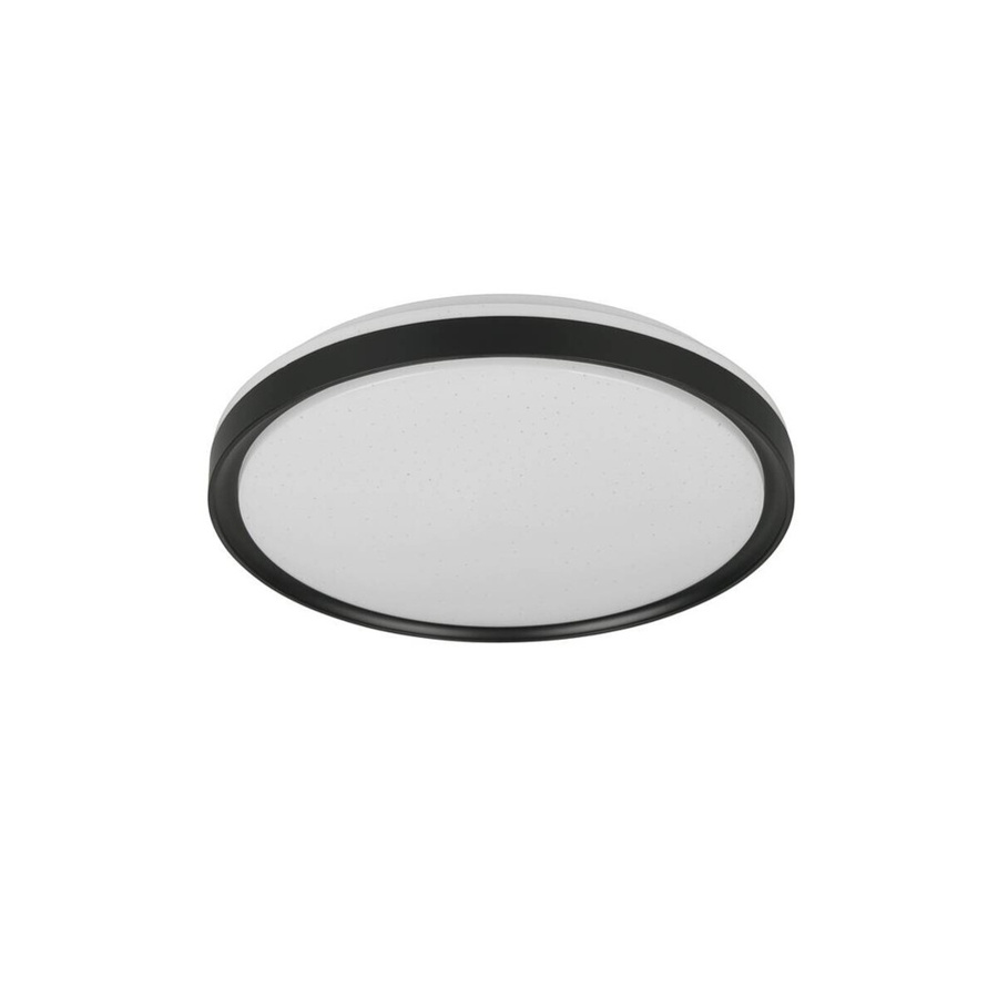 Reality LED-Deckenleuchte Solit in Mattschwarz, dimmbar mit Fernbedienung, B/L: 7 x 39 cm - Bild 2