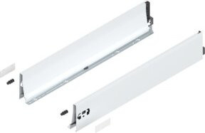 Blum TANDEMBOX antaro Zarge in Seidenweiss, Höhe: 115 mm, Nutzlänge: 650 mm, links/rechts Ausführung - Bild 1