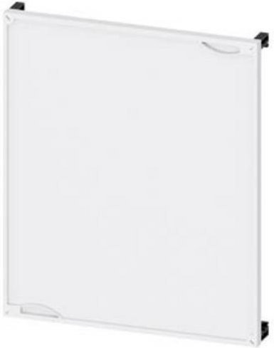 Siemens ALPHA 160 DIN Leerfeldabdeckungs-Einbausatz mit Stützer in Weiß, Abdeckprofil Kunststoff, H: 60 cm, B: 50 cm - Bild 1