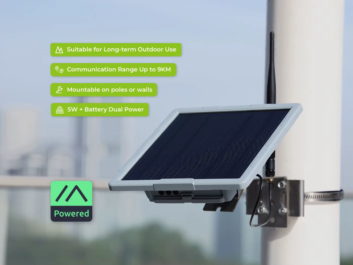 Seeed Studio SenseCAP Solar Meshtastic Node P1 Pro mit GPS, nRF52840 Plus und integriertem Akku sowie 2dBi Antenne und Grove Anschluss - Bild 2