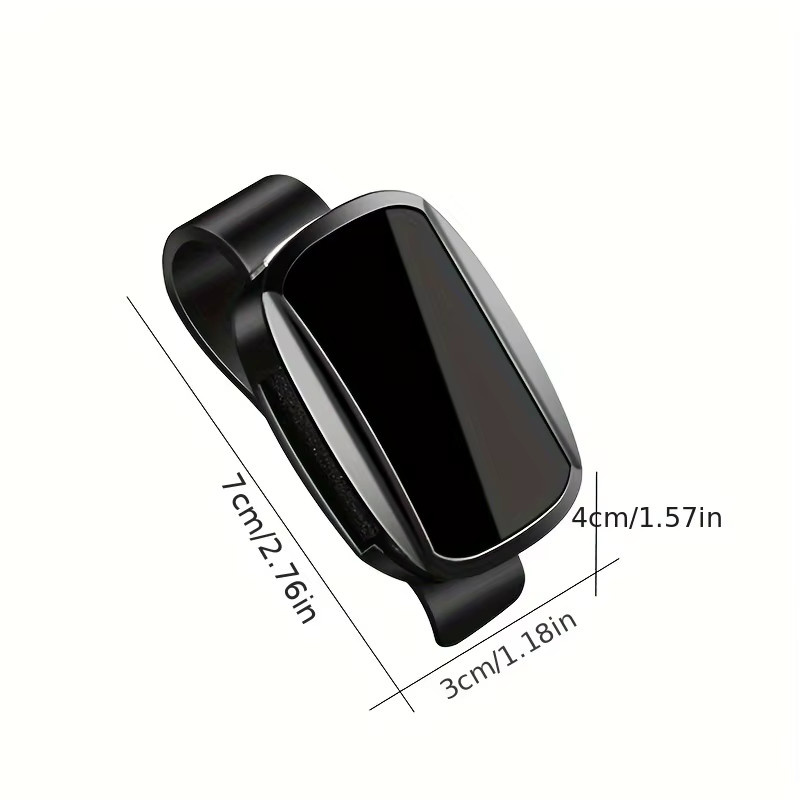 YALIS Autobrillenhalter, ABS-Harz, Oval - Bild 4