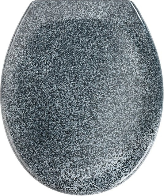 Wenko Premium WC-Sitz Ottana mit Absenkautomatik in Grau - Bild 1