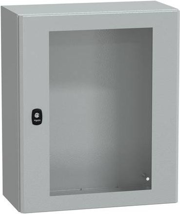 Schneider Electric PanelSeT S3DB NSYS3D6525T Schaltschrank aus Stahl in Grau, B/T/H: 50 x 60 x 25 cm - Bild 1