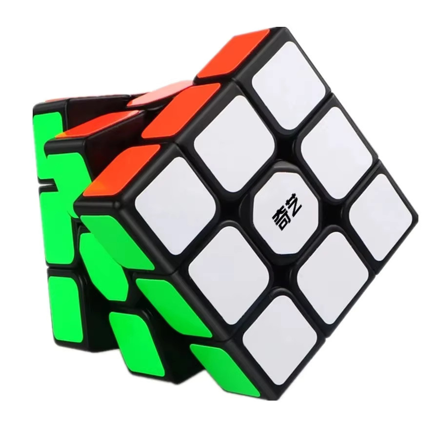 Qiyi Segel W 3x3 Magischer Würfel, Qy Speed Cube Qihang W, Schwarzer Stickerle Version - Bild 6