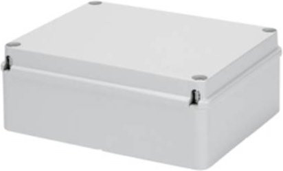 Gewiss GW44207 Abzweigkasten in Weiß, IP56, L x B x H: 20,0 x 15,4 x 7,9 cm - Bild 1