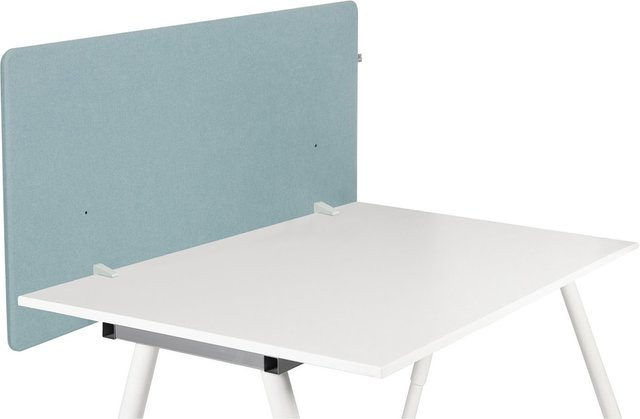 hjh OFFICE Tischtrennwand FLEXMIUT D1 aus Aluminium - Bild 1