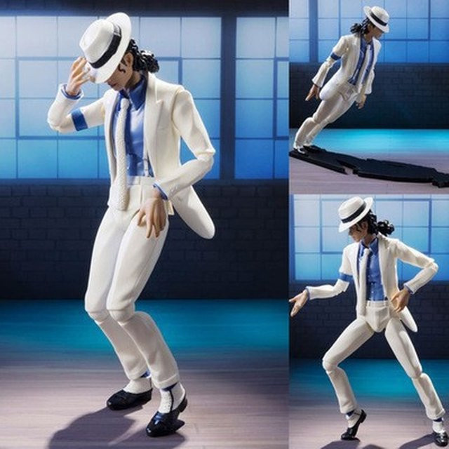 Bandai Michael Jackson Actionfigur, Weiß, 14 cm - Bild 1