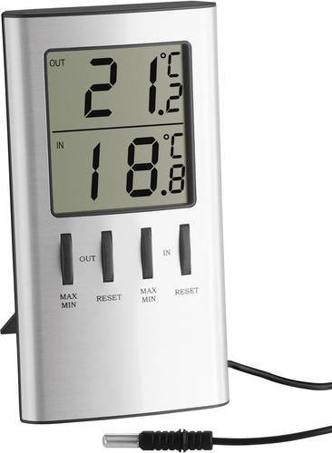 TFA Dostmann Thermometer in Silber metallic - Bild 1