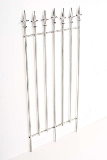 TPFGarden Rankgitter Elly in Antik Weiß aus Metall für Kletterpflanzen - Bild 1