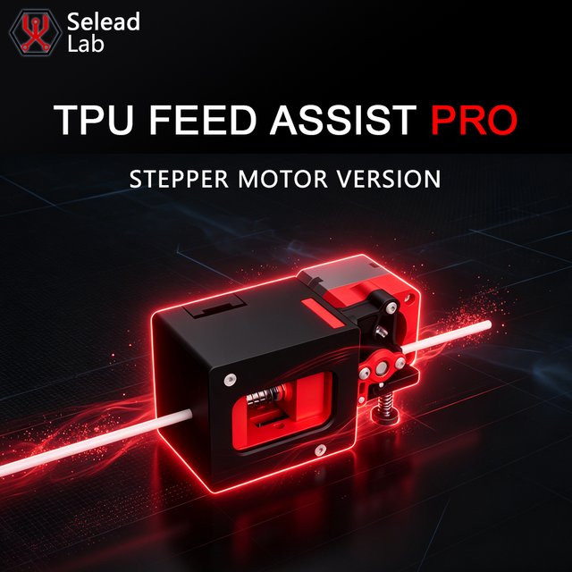 Seleadlab Automatischer Filamentzuführer Pro Schrittmotor-Version für Bambu und Voron FDM 3D-Drucker - Bild 1