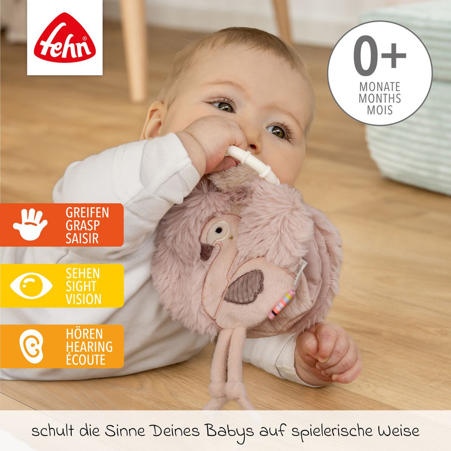 Fehn Soft-Bilderbuch Flamingo, ab 0 Jahre - Bild 2