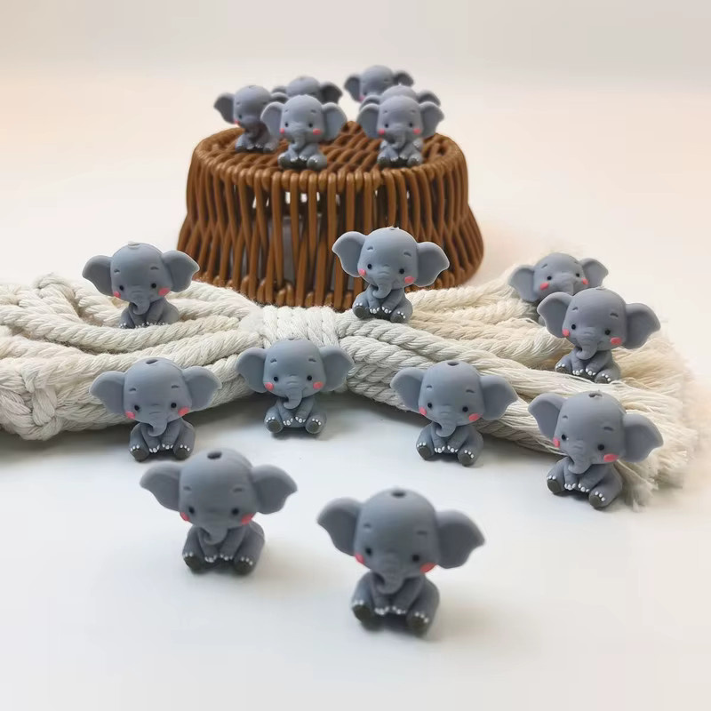 Silikon Perlen, Tiere Form, Bunt, Unisex - Bild 2