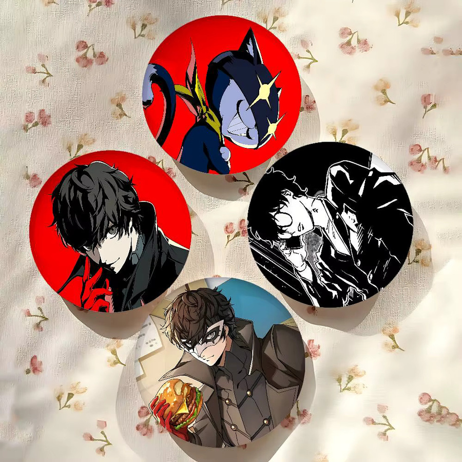Game Joker Brosche Panther Mona, Bunt, Minimalistisch - Bild 3